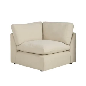 مقعد زاوية اشلي إليز بلون بيج