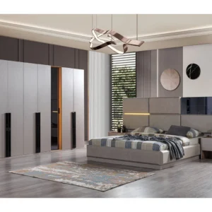 بيرو دولاب 6 ابواب وودي