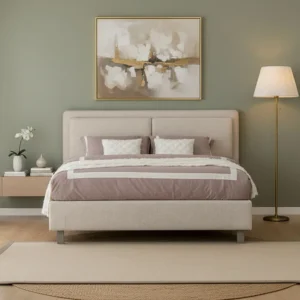 باموكليه سرير مودرن 160×200 سم وودي