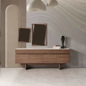 كونسول مونا مع مرآة