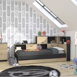 سرير تخزين إروان 90 ×200 سم وودي