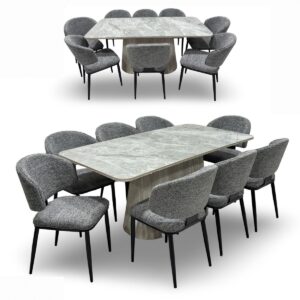 طاولة طعام سطح سيراميك (Rook) *6